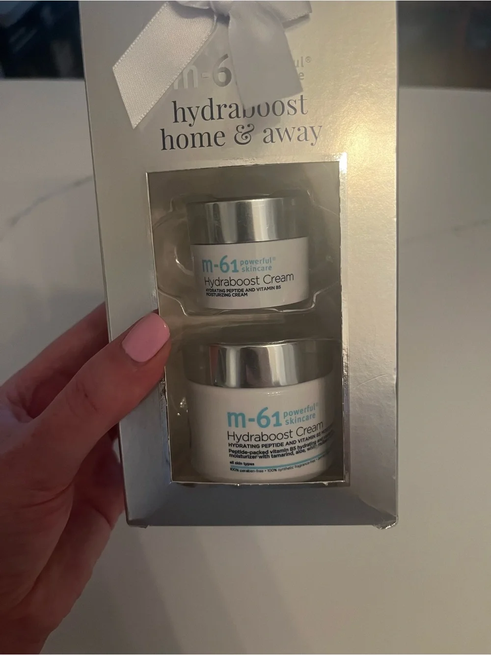 M-61 Hydraboost Set with bonus Travel Size and 20 Powerspot Pads